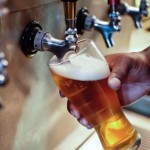 Tap pouring beer