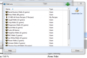Add ons 300x200 BeerSmith 2 Features