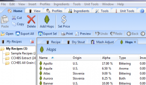 tabbed browsing 300x175 BeerSmith 2 Features